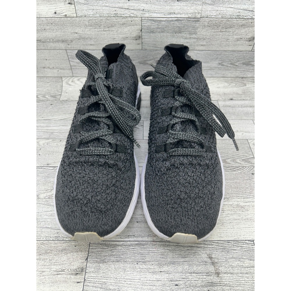 NOBULL Knit Trainers Dark Gray Lace Up Athletic Shoes Men US 13 UK 12.5 EUR 47.5
